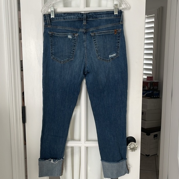 Joes Jeans 26 waist hemmed and cuff for a shorter above ankle fit - Picture 3 of 3